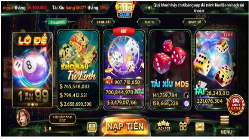Tổng quan về casino HitClub
